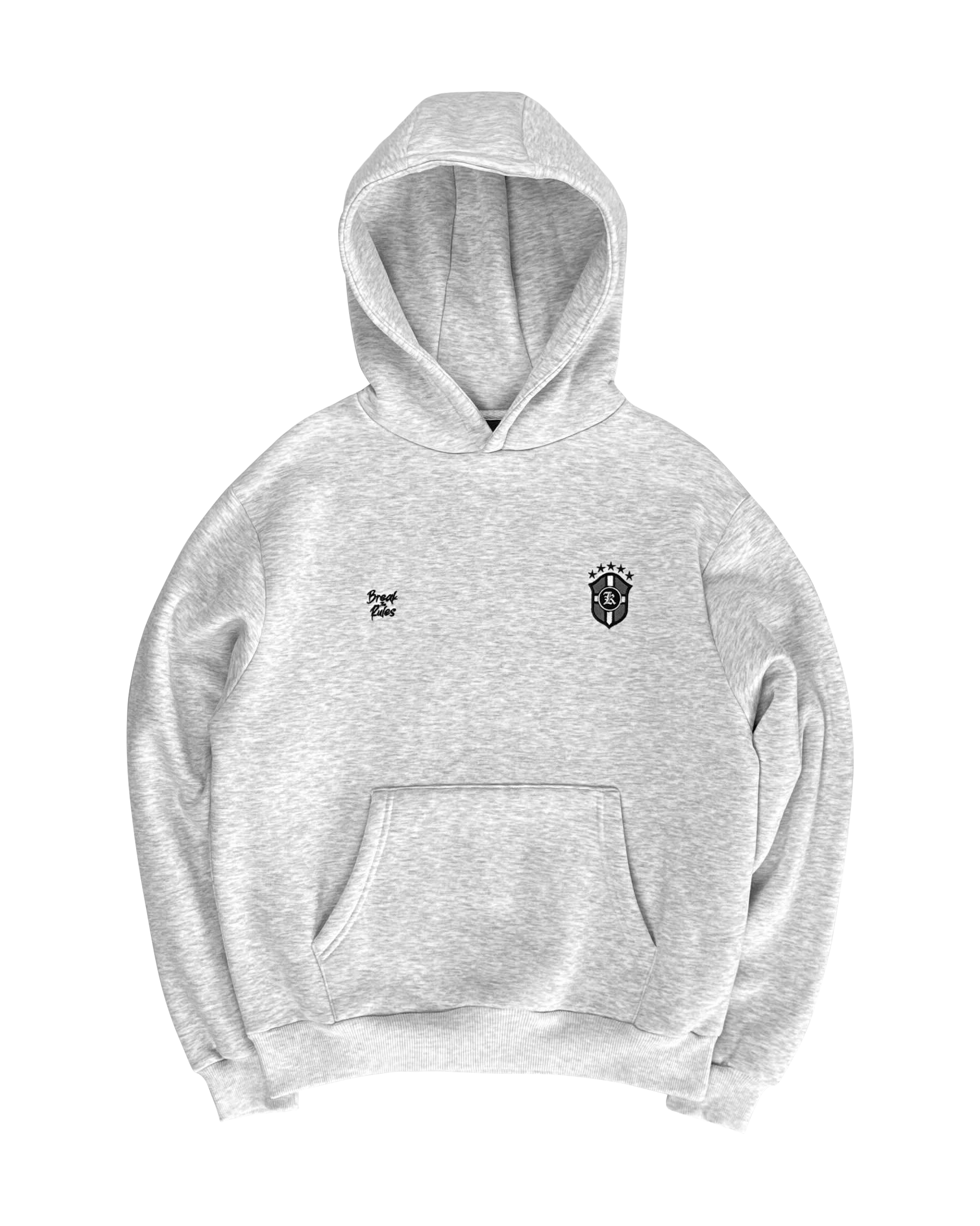 BRAZIL HOODIE GREY