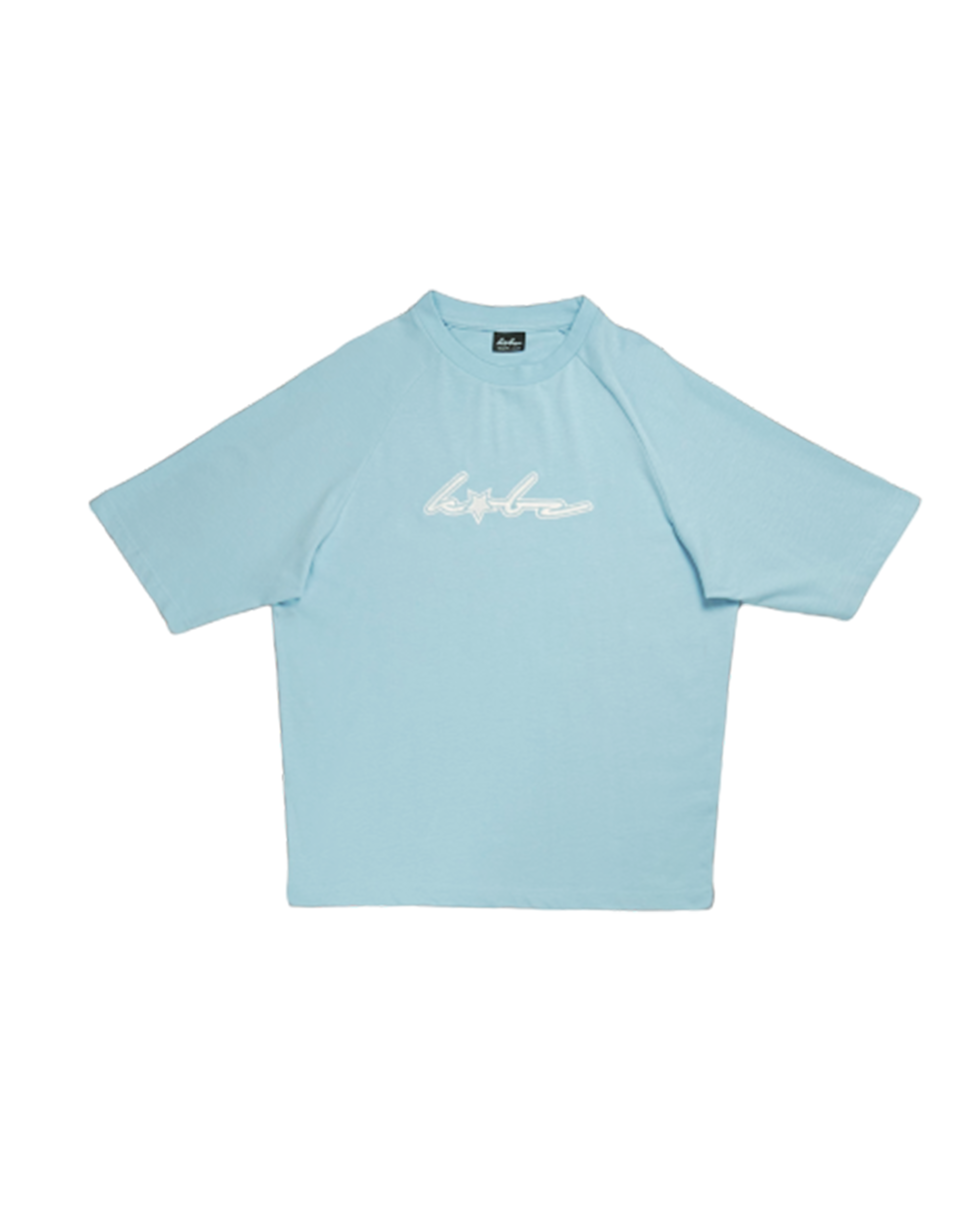 BLACKOUT TEE BABY BLUE