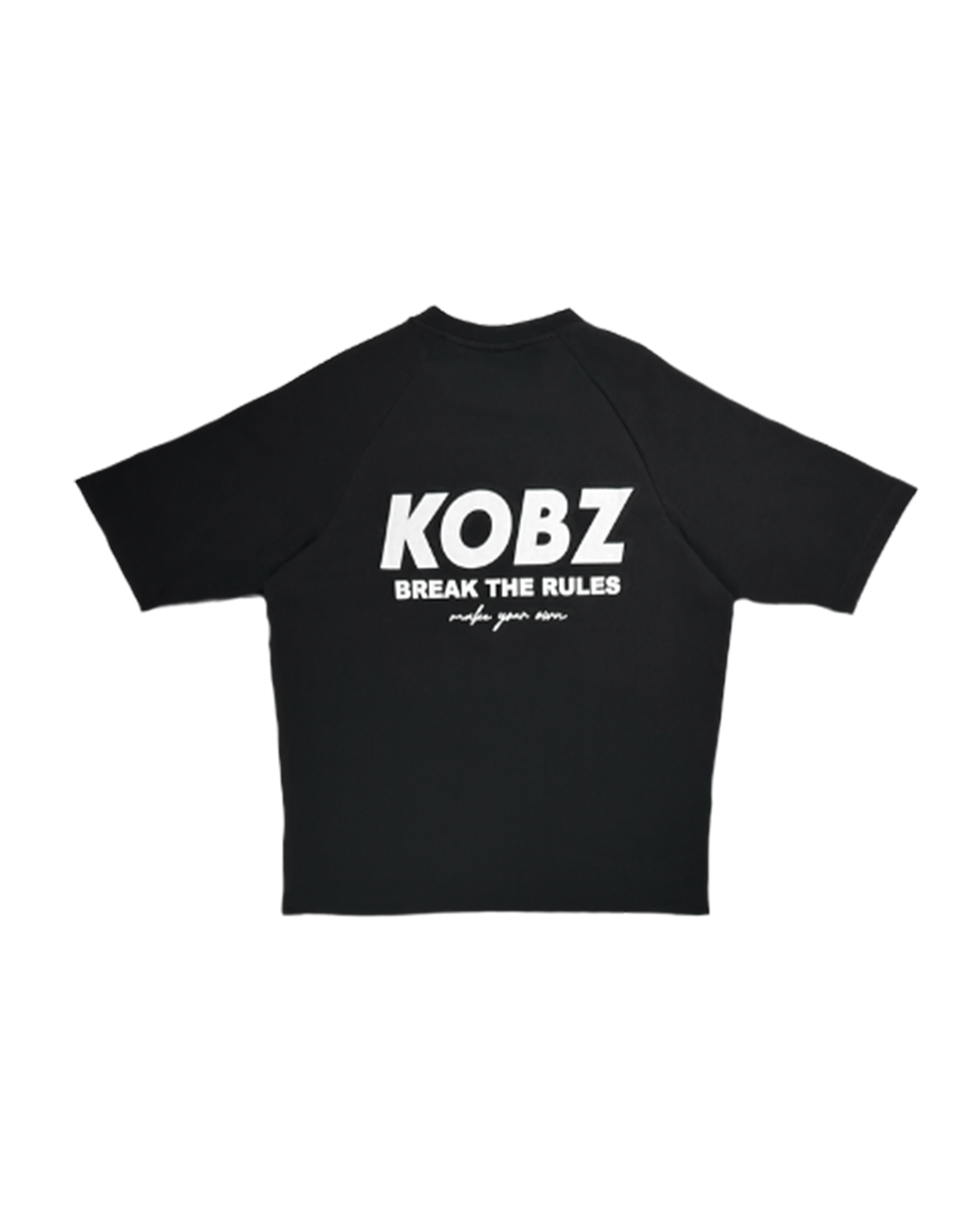 BREAK THE RULES TEE BLACK