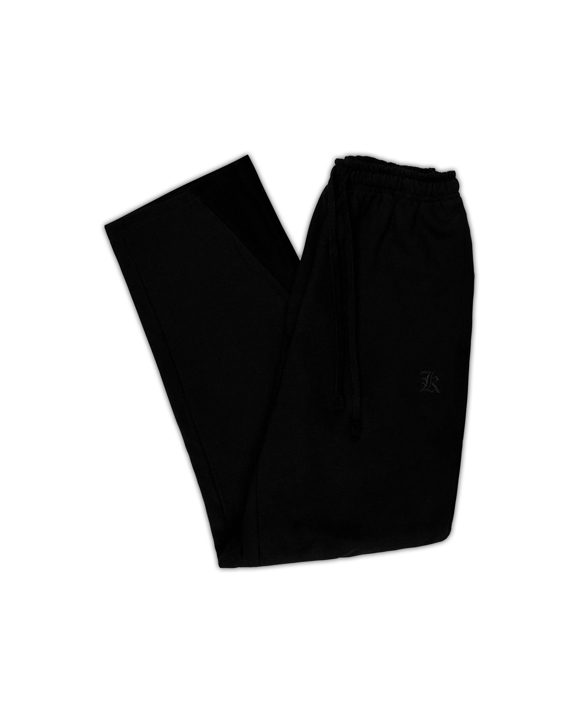 FLARE JOGGER FULLBLACK