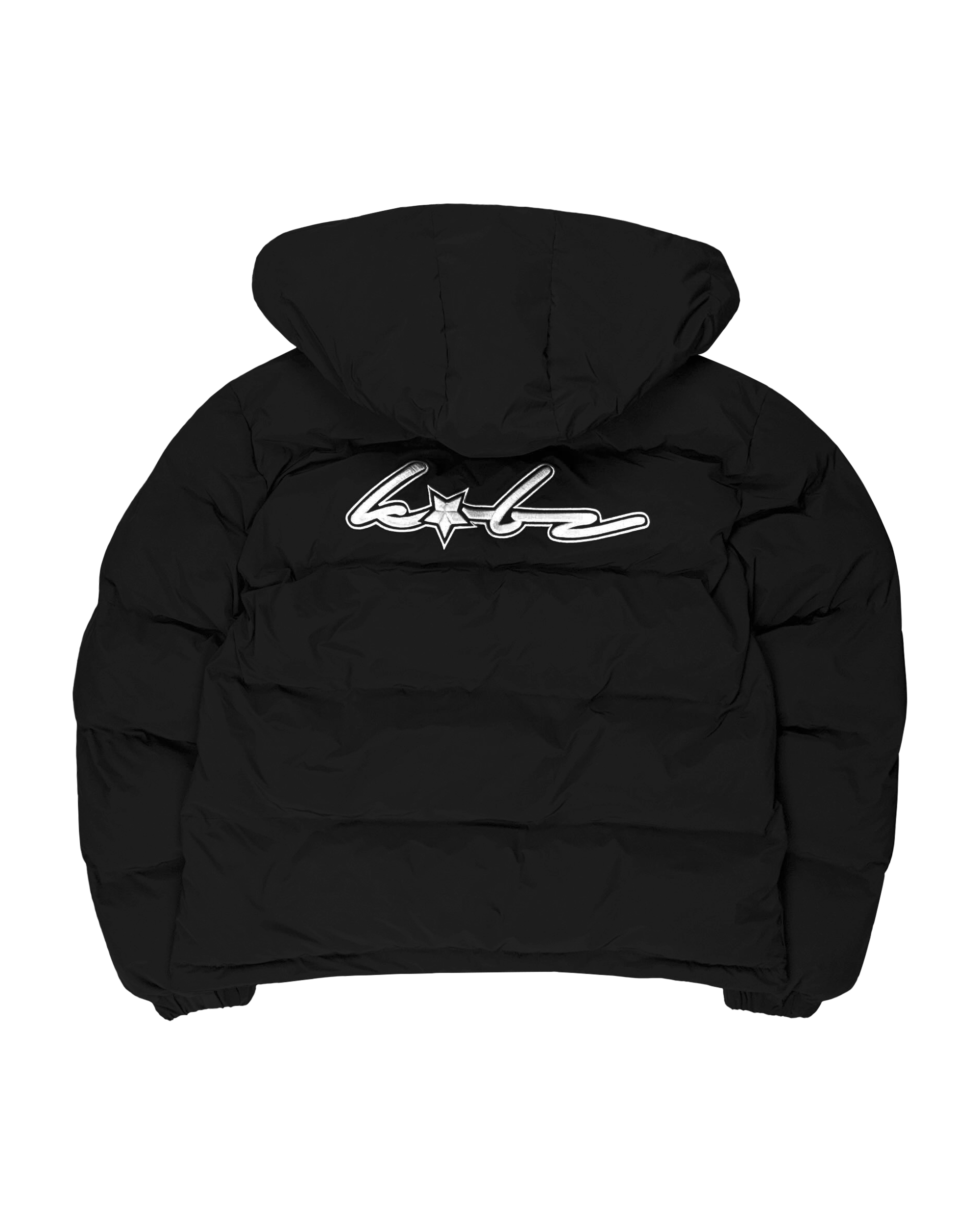 PUFFERJACKET MAT BLACK