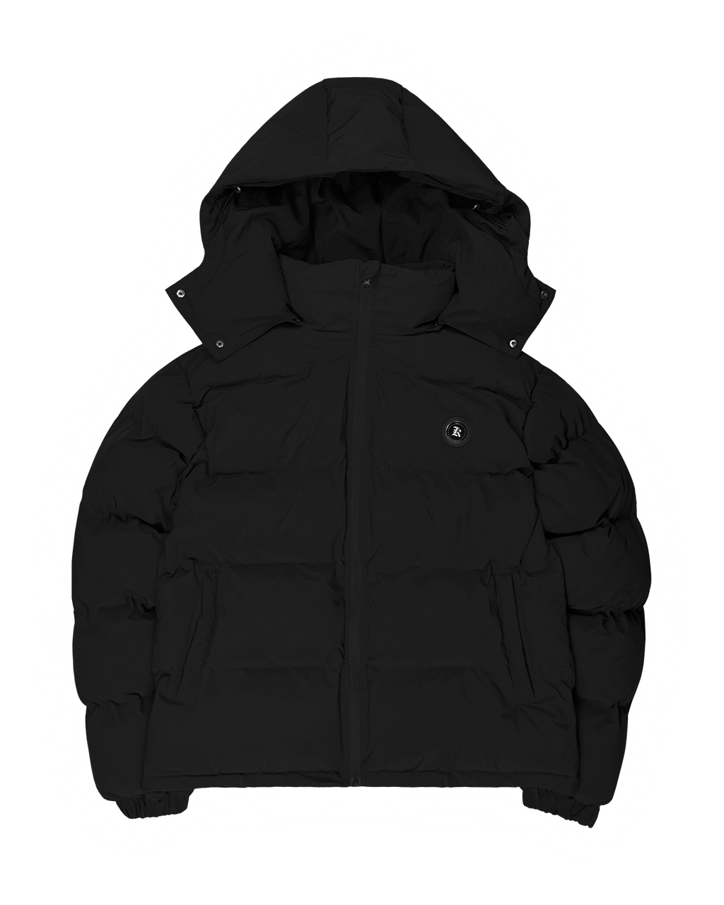 PUFFERJACKET BLACK/RED