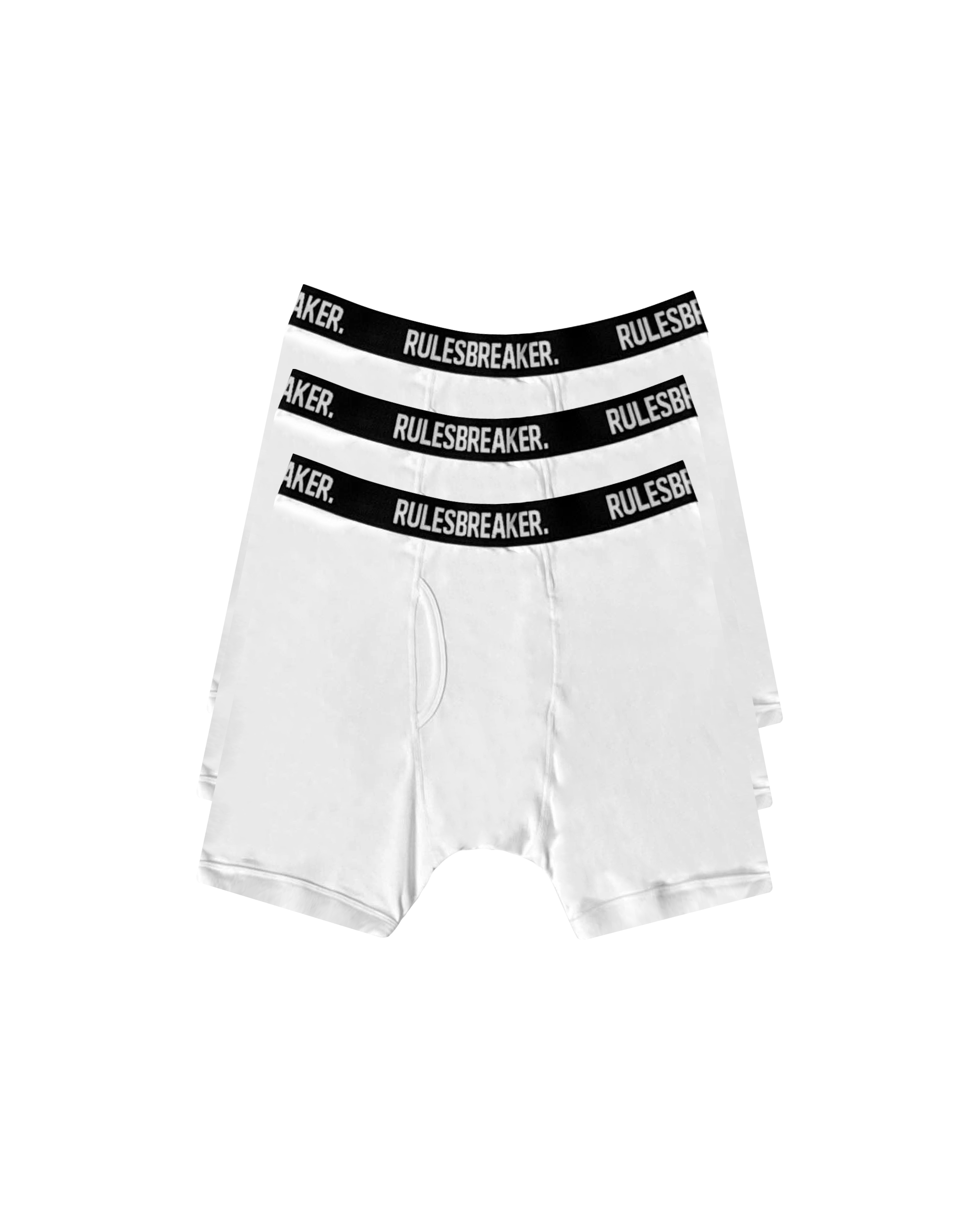 RULESBREAKER BOXER [3 PACK] WHITE